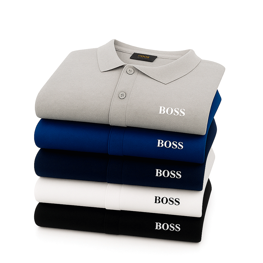 [BUY 3, GET 5] Premiere Polo Shirt Kit – 5 Premium Polos